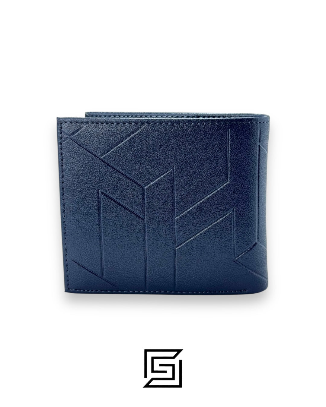 TOMMY SINGLE WALLET TH ON LEATHER WITH SIGNATURE LOGO/BLUE
