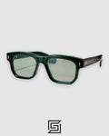 Jacques Marie Mage PLAZA Sunglasses - TRANSPARENT GREEN -LIGHT GREEN