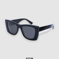 نظارات شمسية BVLGARI BV40038 للنساء - أسود_رمادي