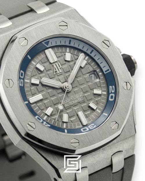 Royal oak offshore WF0851 automatic flat-r/grey - grey