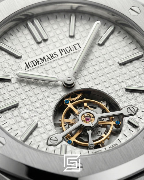 Royal Oak WF0851 Automatic Tourbillon White Dial – Steel Bracelet