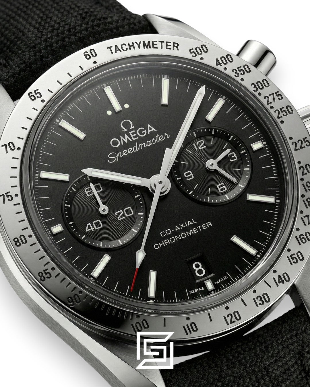 Omega Speedmaster Co-Axial Chronograph – Black Dial & Nylon Strap