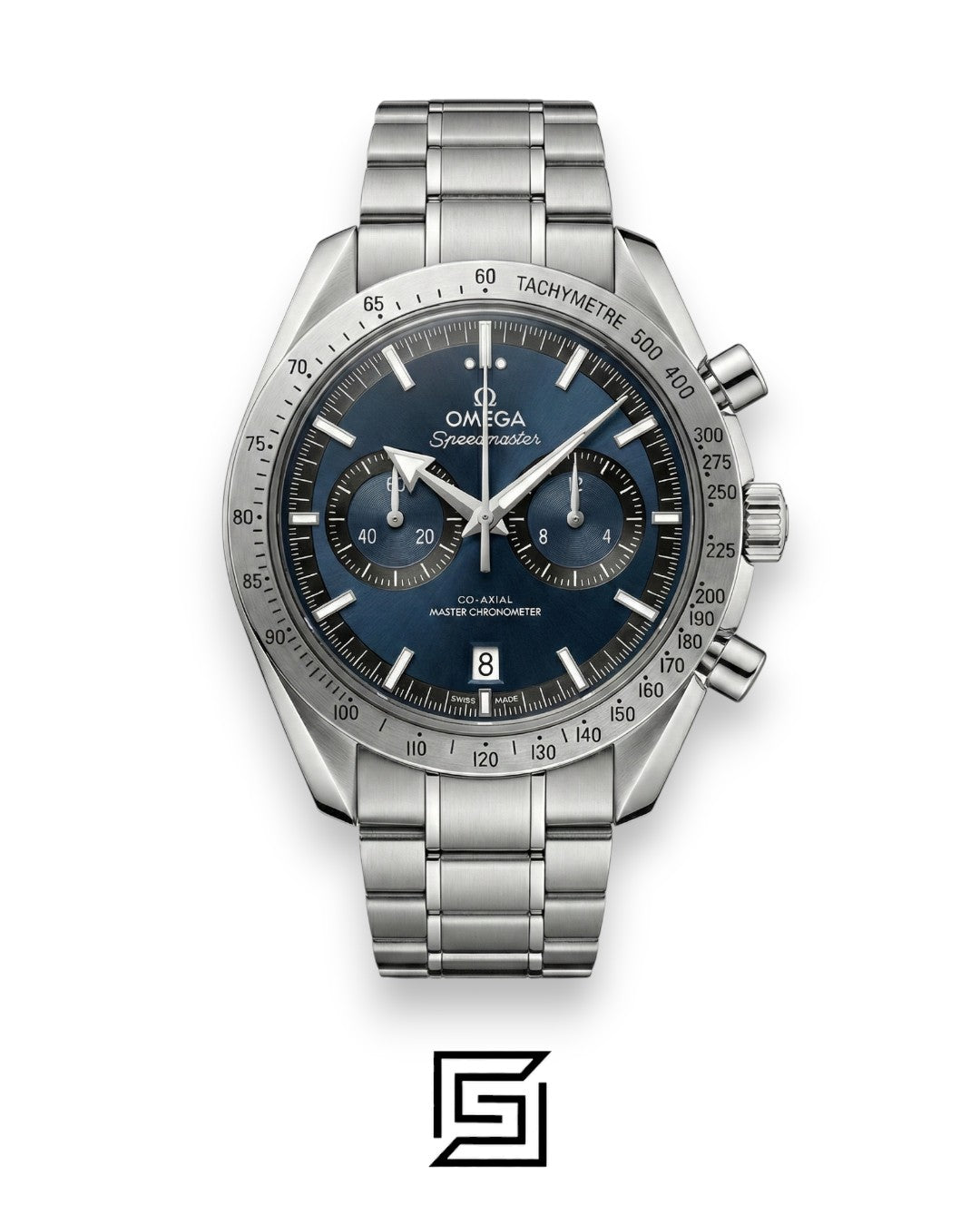 Omega Speedmaster '57 Co-Axial Chronograph – Blue Dial & Stainless Steel