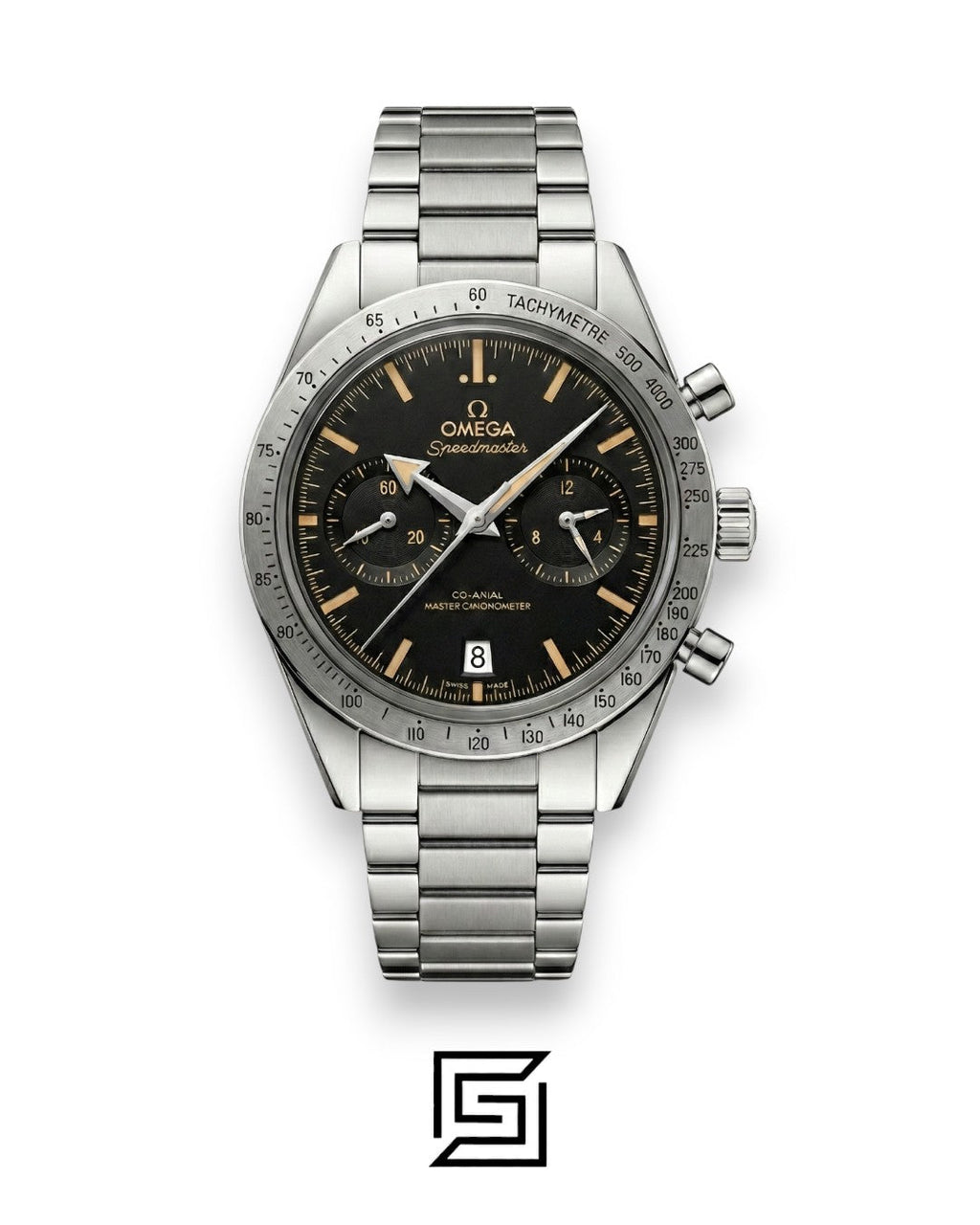 Omega Speedmaster Blue Chronograph – Steel Bracelet & Date