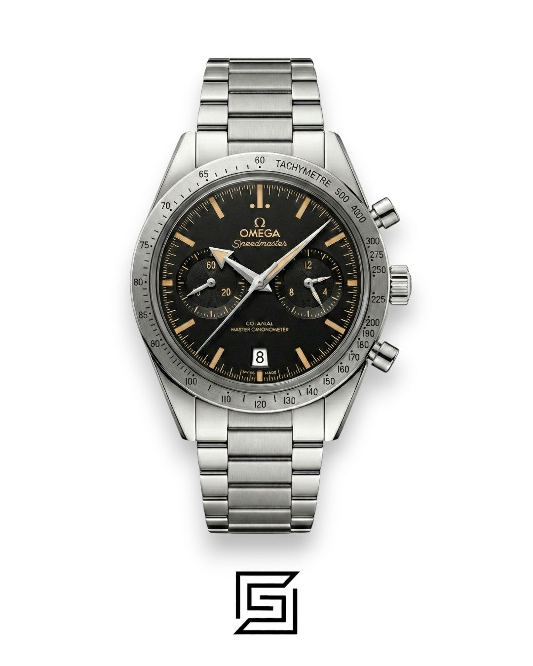 Omega Speedmaster Blue Chronograph – Steel Bracelet & Date