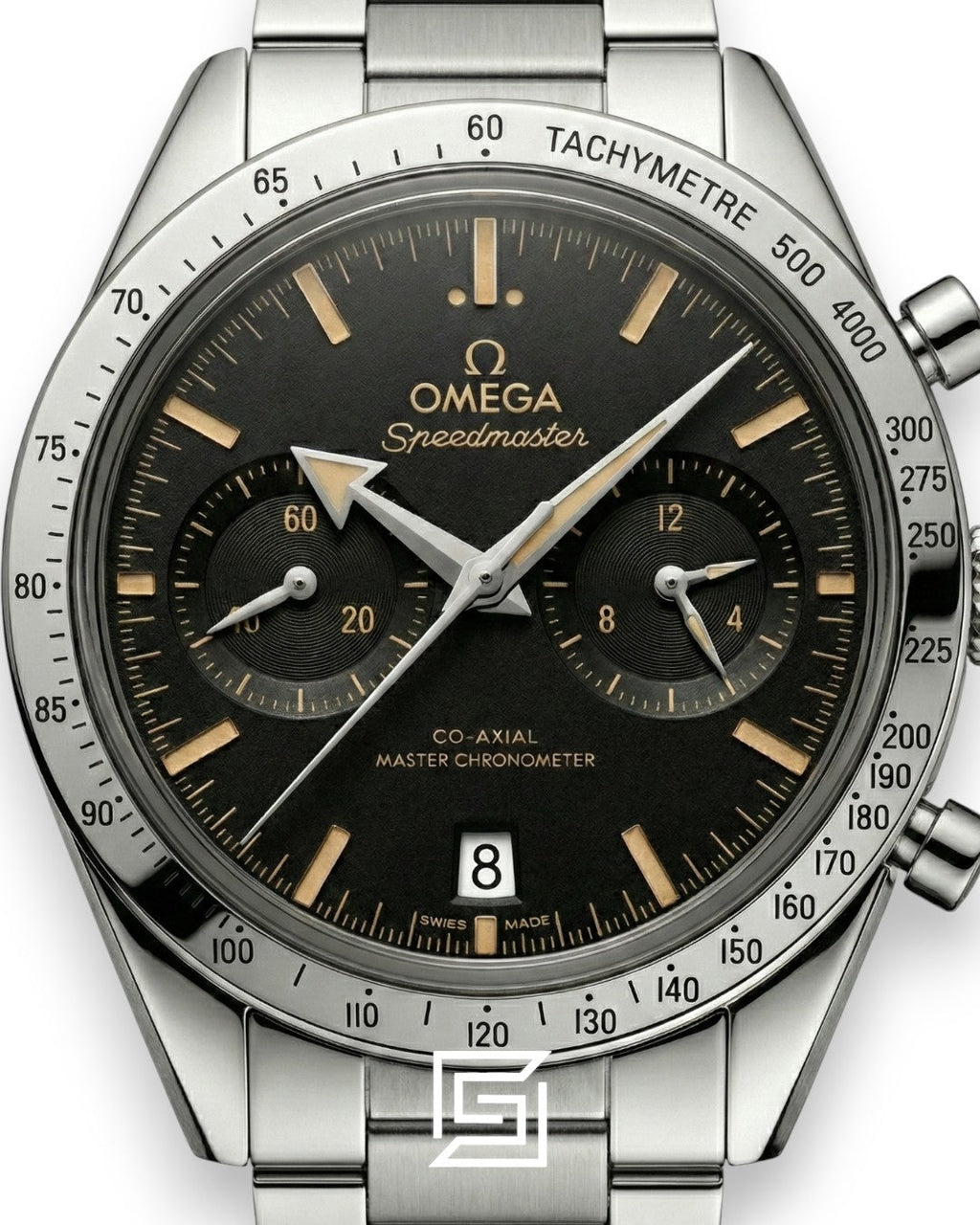 Omega Speedmaster Blue Chronograph – Steel Bracelet & Date