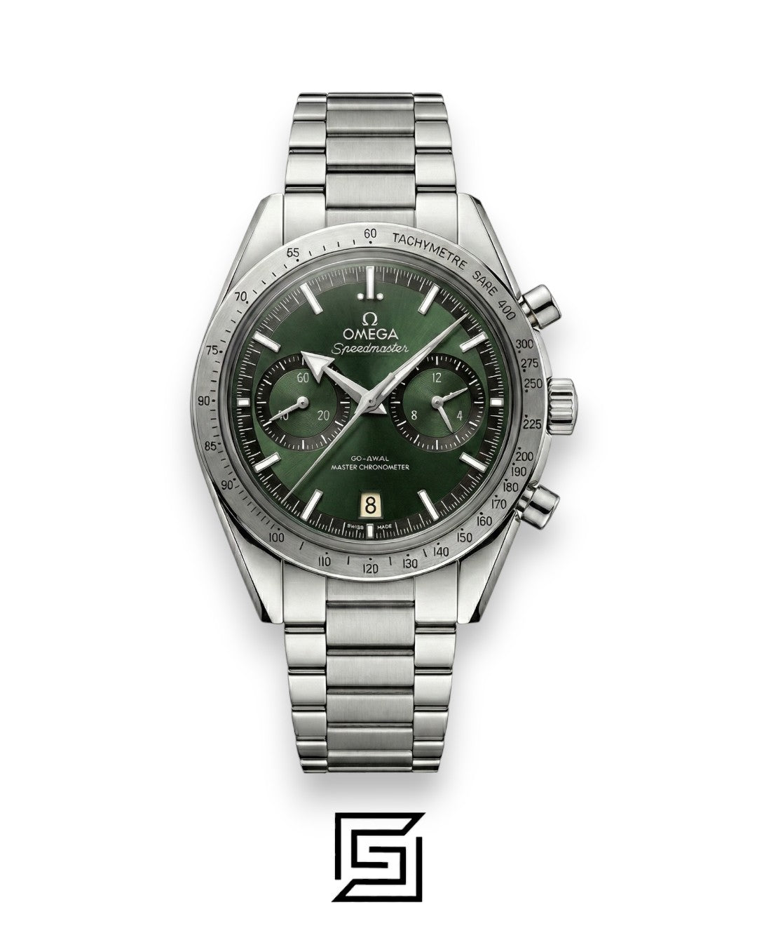 Omega Speedmaster '57 Co-Axial Chronograph – Green Dial & Stainless Steel