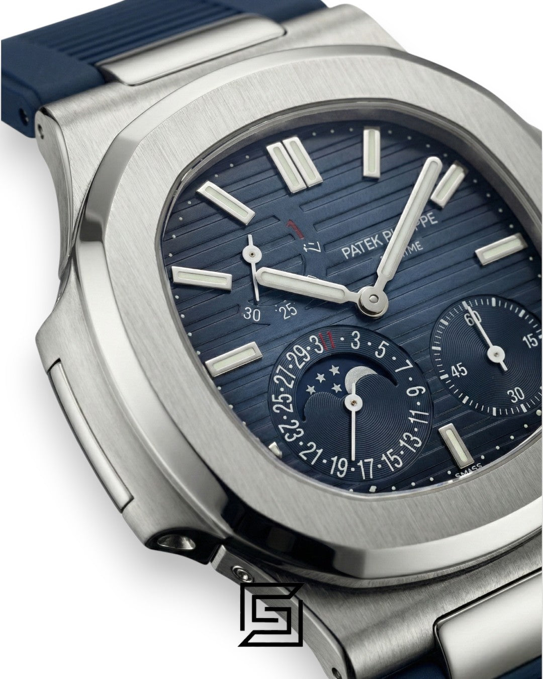 Patek Philippe Grand Complication – Blue Dial × Blue Rubber Strap – Japanese Automatic