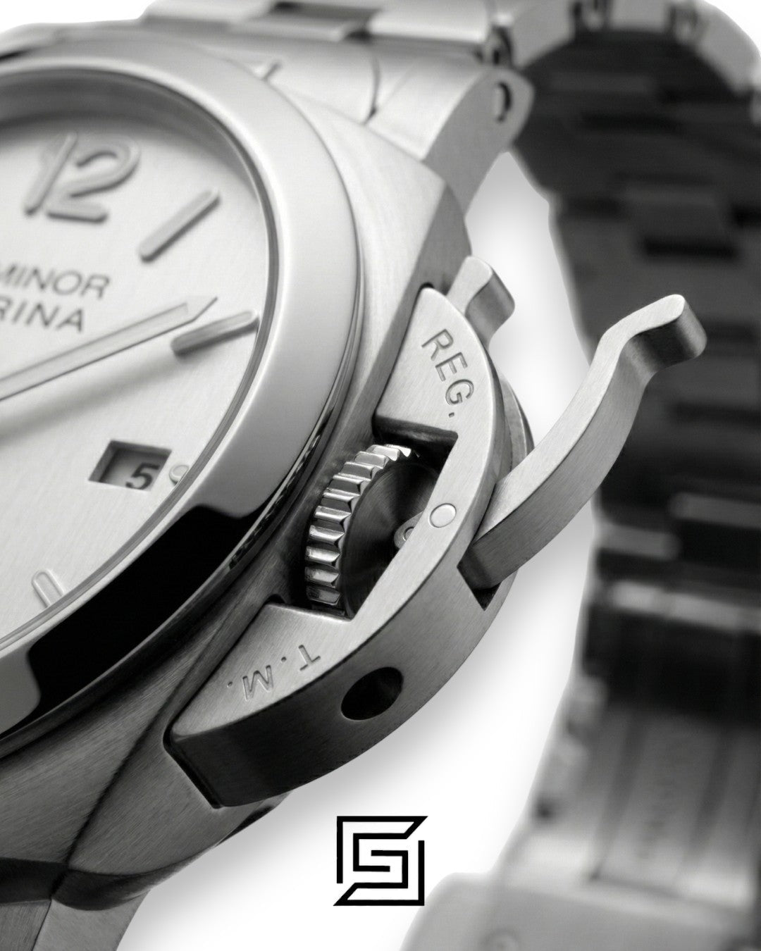 Panerai Luminor Marina Silver Dial Stainless Steel Automatic - 44mm