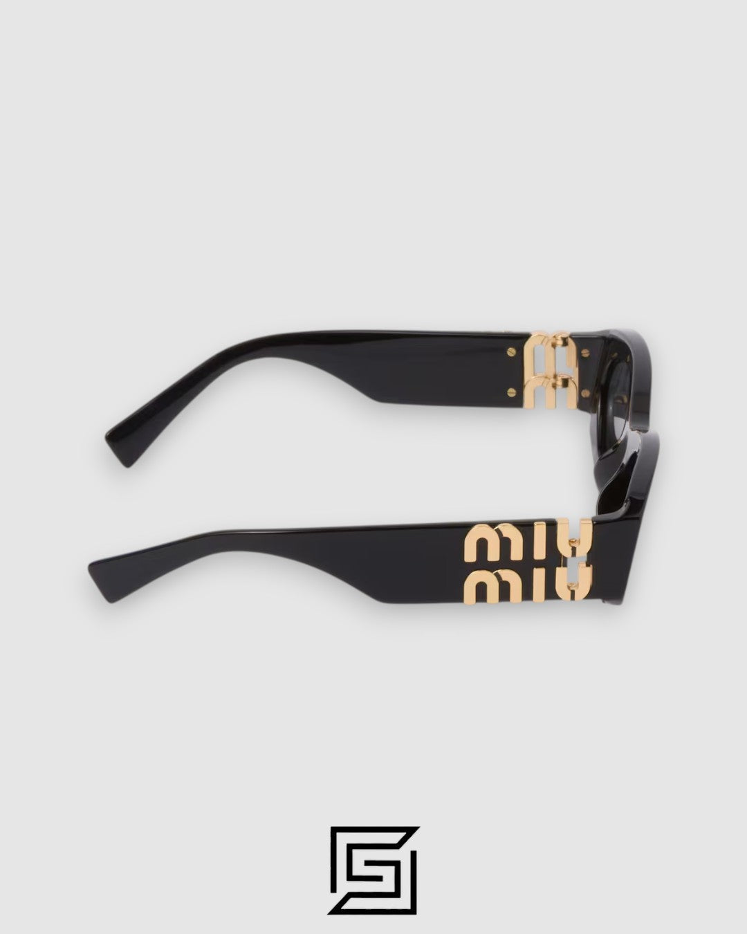 Miu Miu SMU11w Black Lenses and Black Frame
