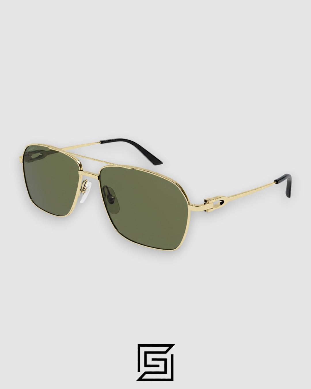 Cartier CT0306 Gold Frame Olive Lenses