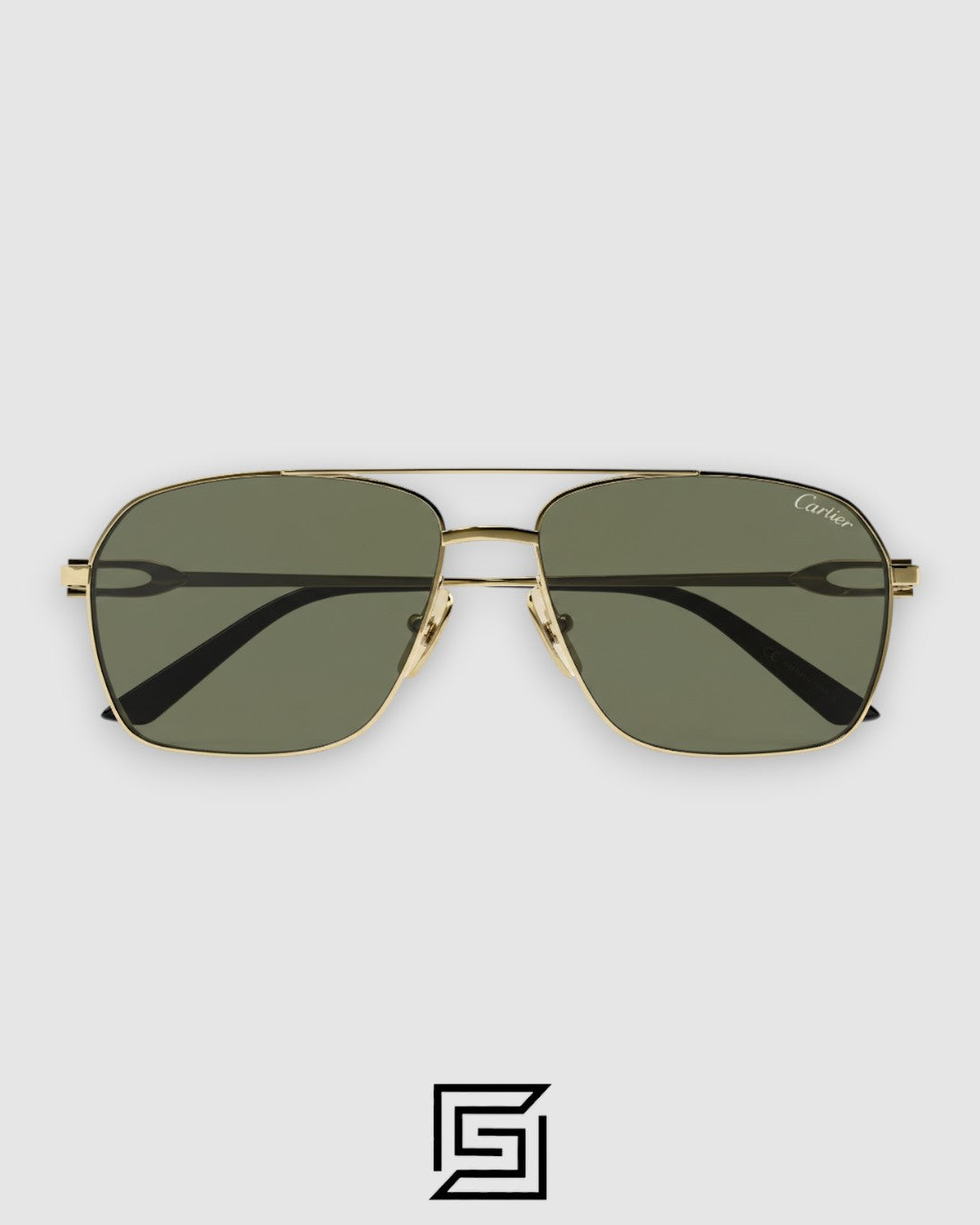 Cartier CT0306 Gold Frame Olive Lenses