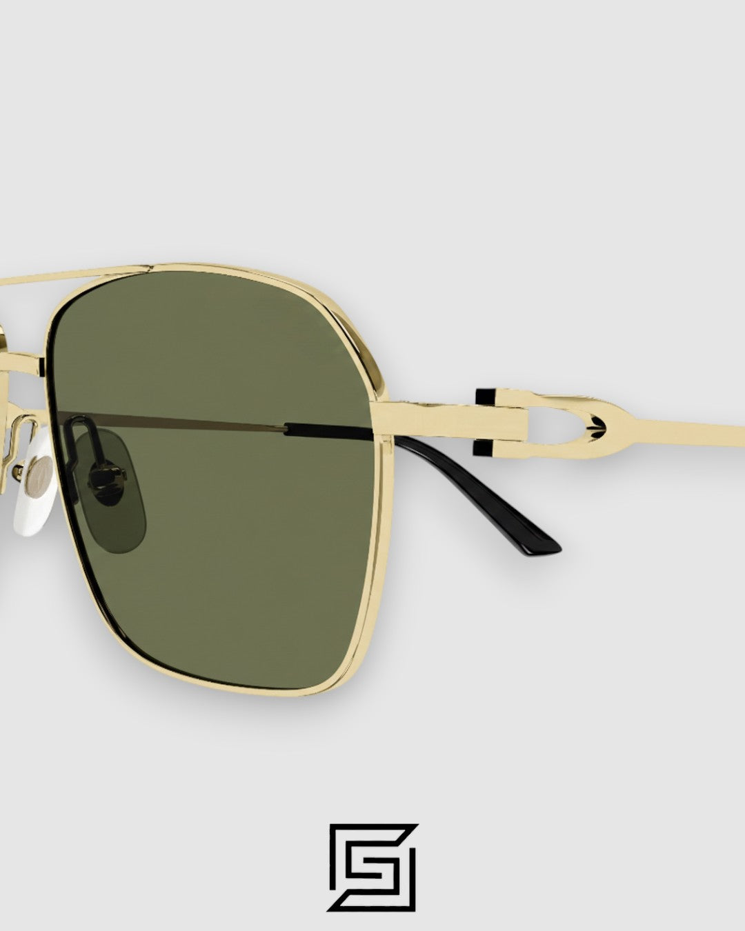 Cartier CT0306 Gold Frame Olive Lenses