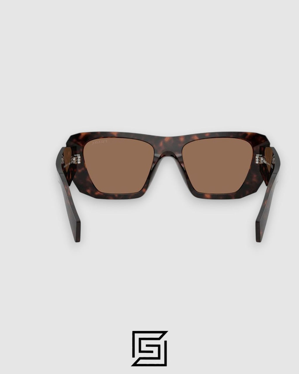 Prada SPR B18 Brown Lenses Tiger Brown Frame