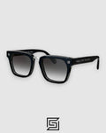 PHILIP PELEN Logo College VPP0700 Grey Lenses Black Silver Frame Silver Logo