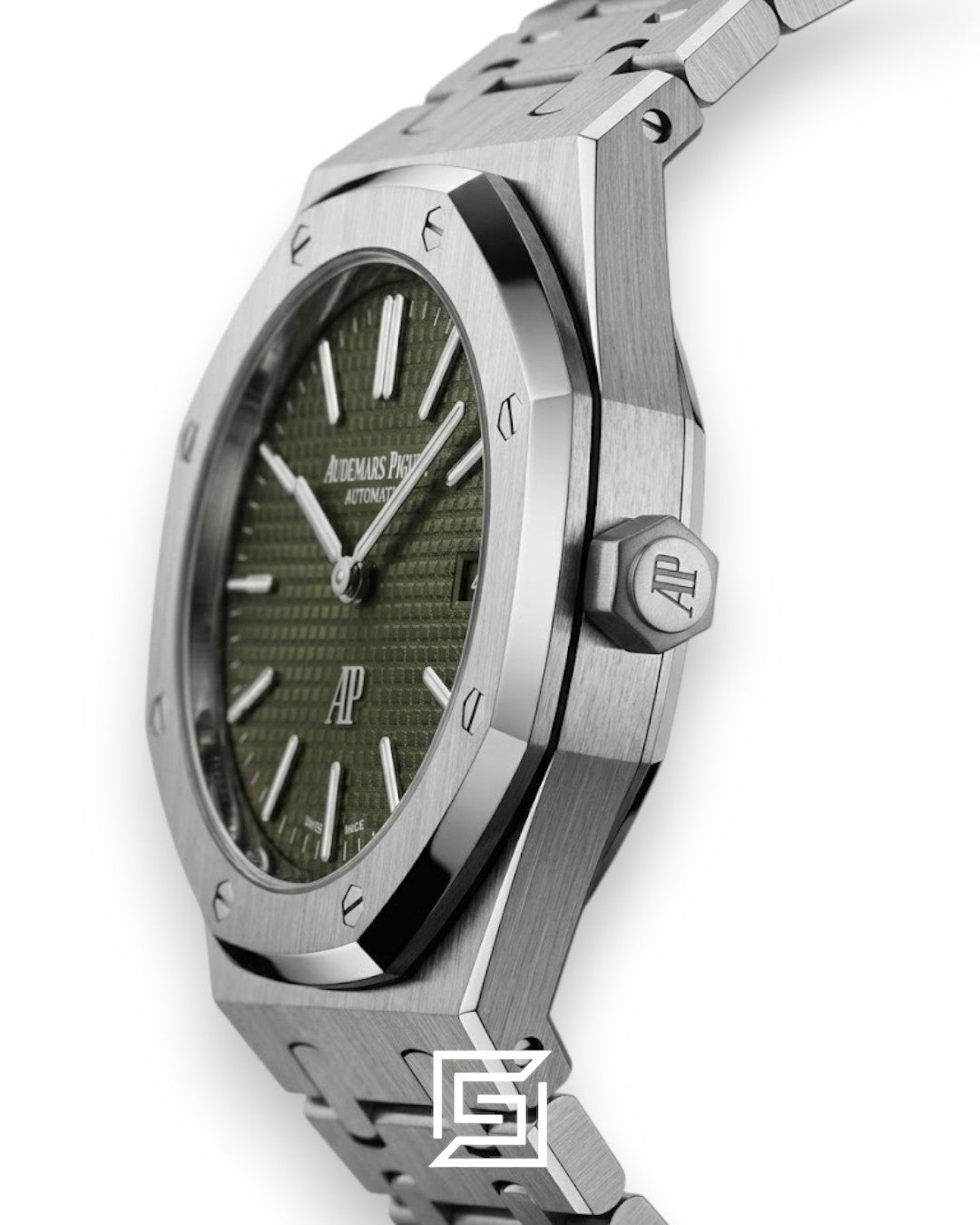 Royal Oak WF0851 Automatic Stainless Steel 316 with DARK Green Flat Tapisserie Dial