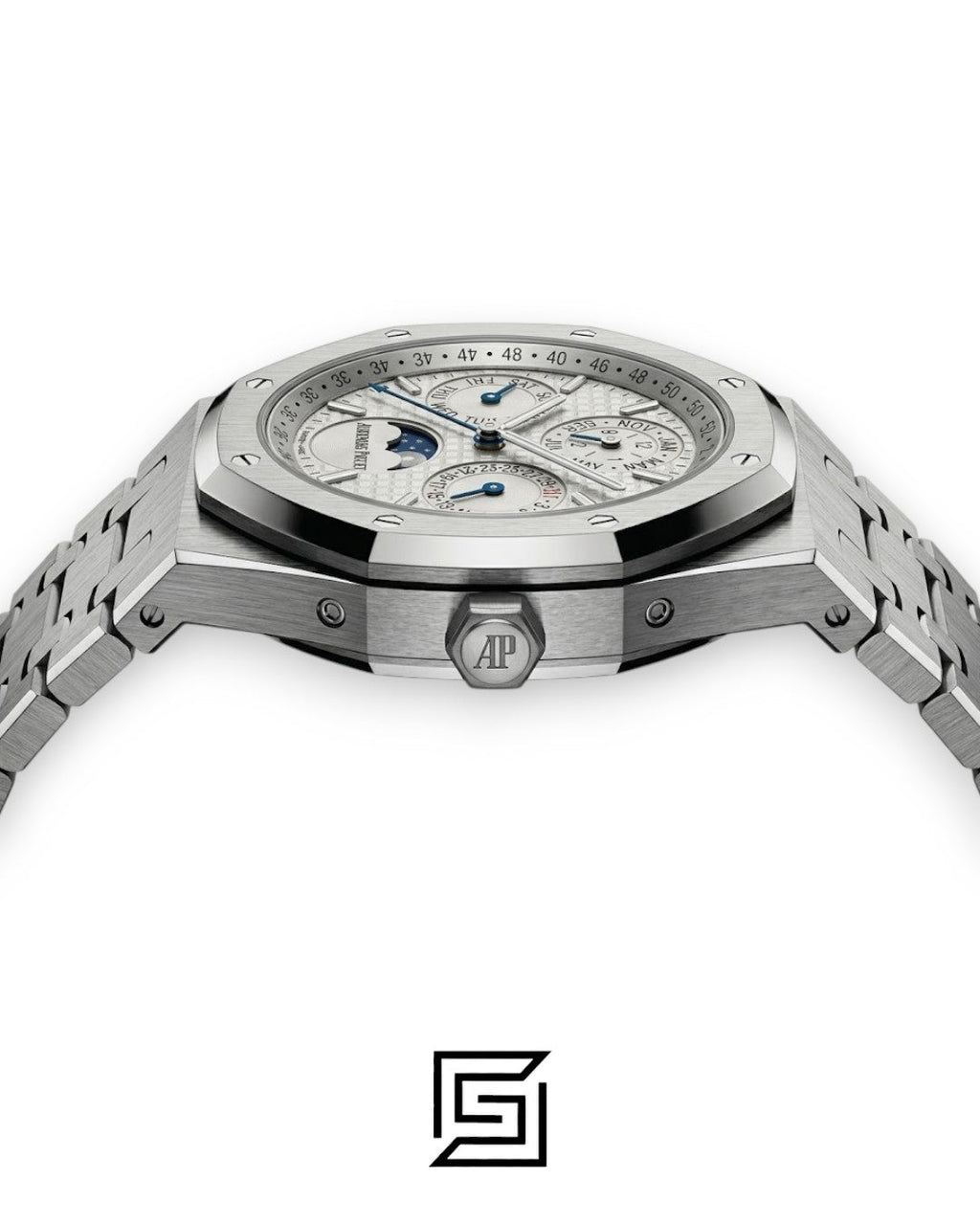 Royal Oak WF0851 Automatic Stainless Steel 316 Perpetual Calendar White Dial