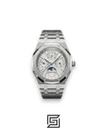 Royal Oak WF0851 Automatic Stainless Steel 316 Perpetual Calendar White Dial