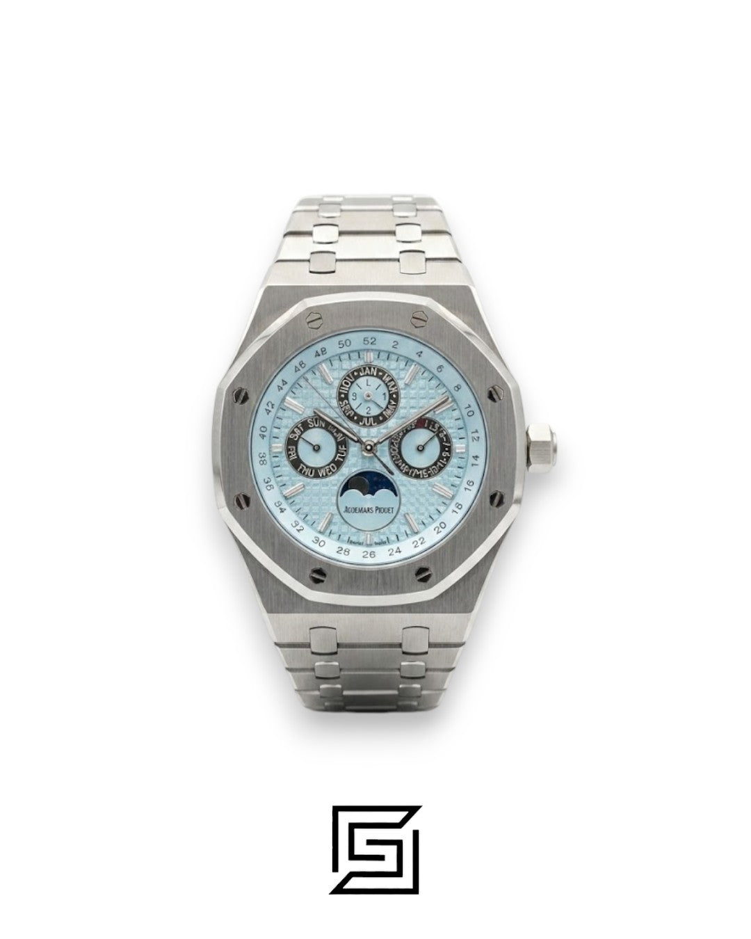 Royal Oak WF0851 Automatic Stainless Steel 316 Perpetual Calendar Blue Dial