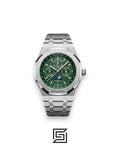 Royal Oak WF0851 Automatic Stainless Steel 316 Perpetual Calendar Green Dial