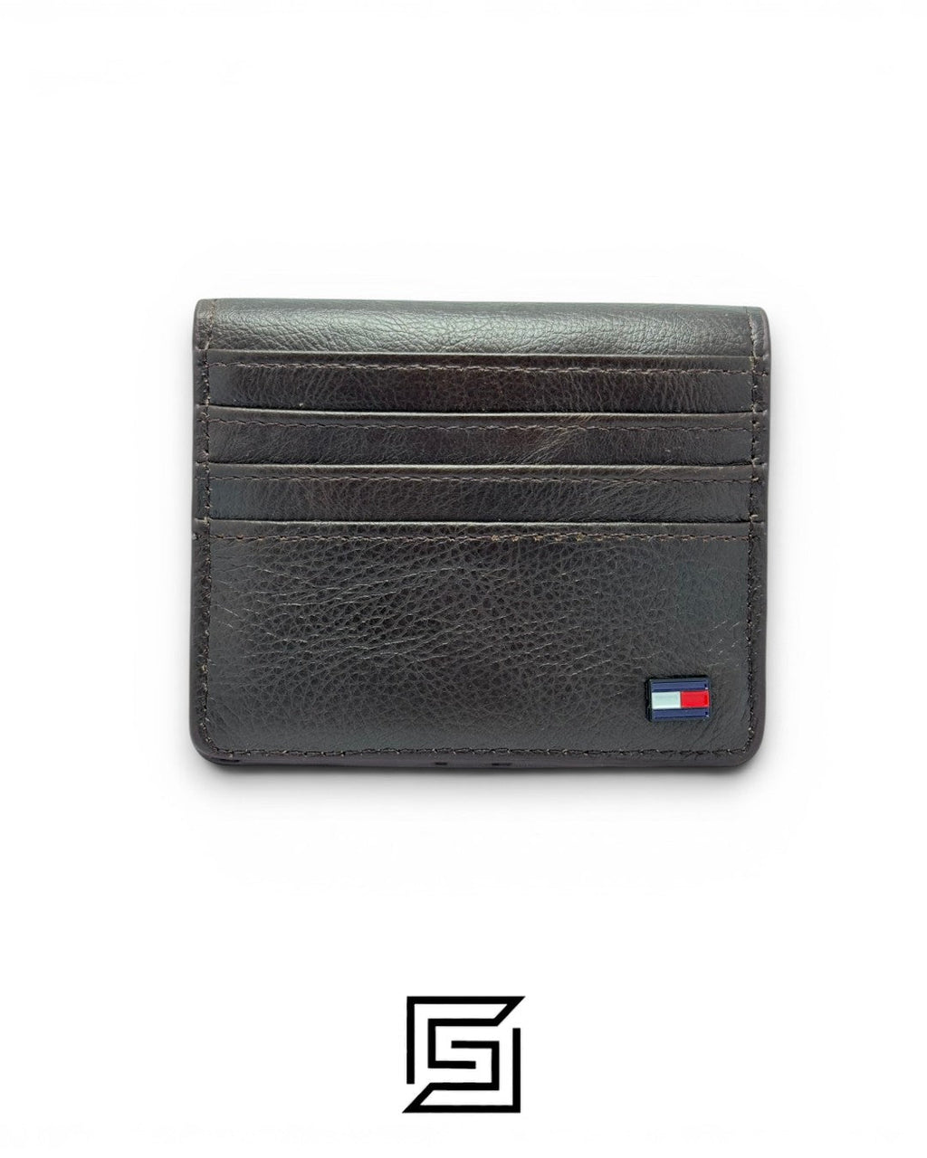 Tommy Hilfiger 3009-1 Pocket Credit Card Magnetic Holder Brown