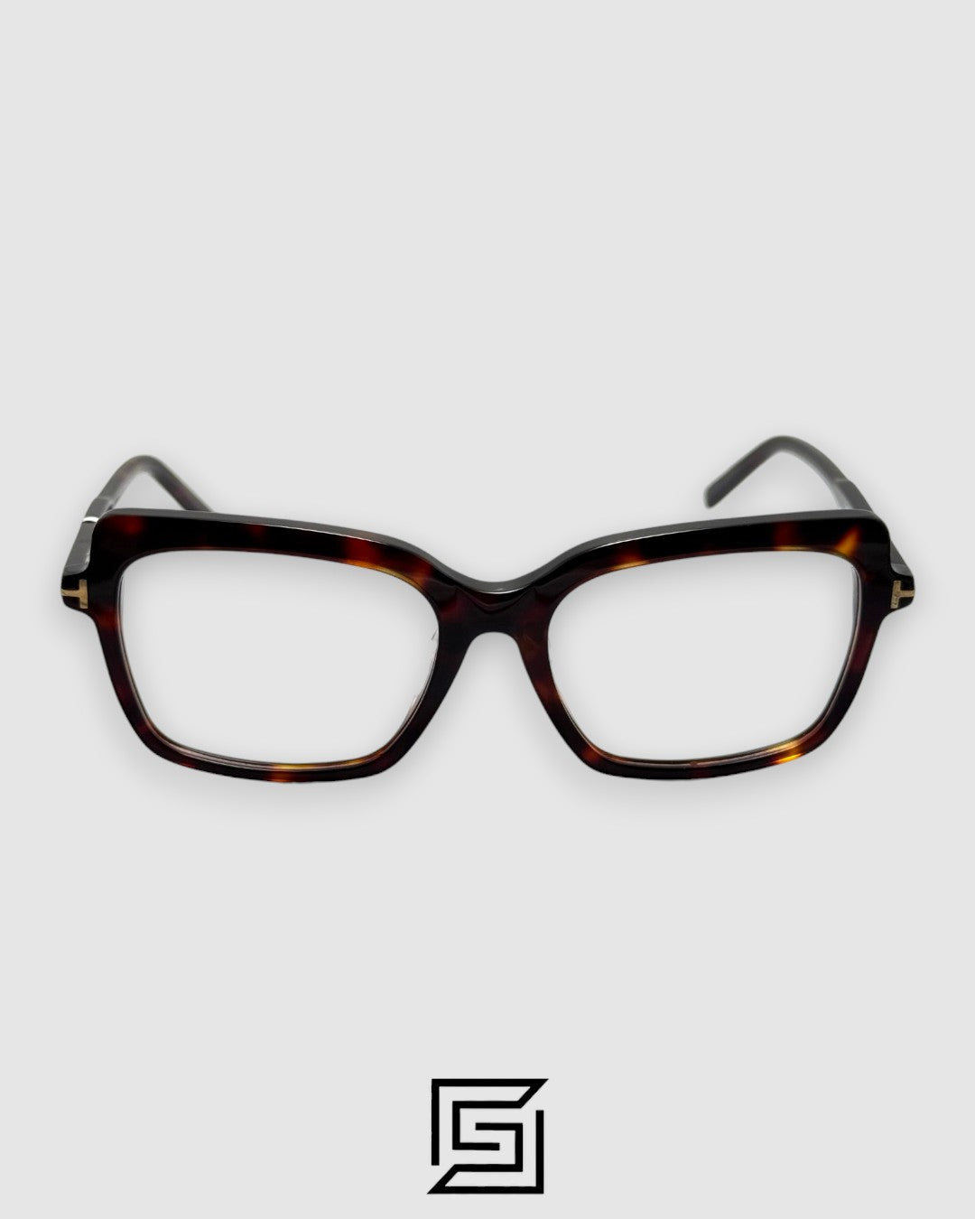 Tom Ford FT5947 إطار تايجر بني