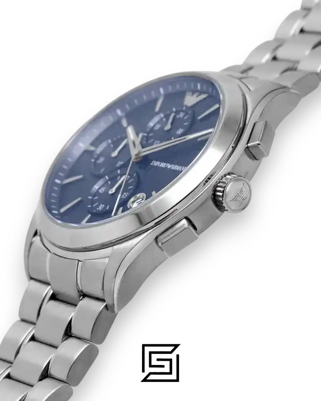 Armani AR11528 Blue Dial Chronograph Watch