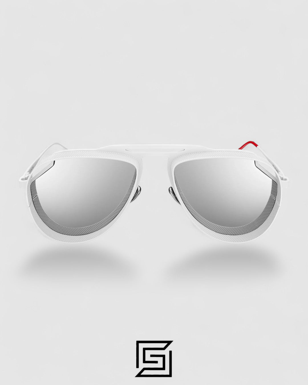 Vysen The Tom - T7 White Matte Frame Silver Mirror Leanses